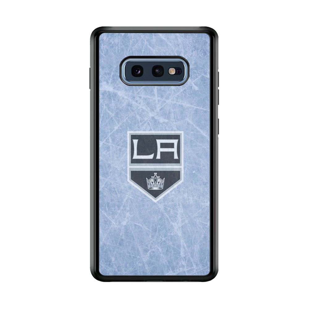 Hockey Los Angeles Kings NHL 001 Samsung Galaxy S10E Case-Phone Case-Rubber Black (2D Case)-Altracase