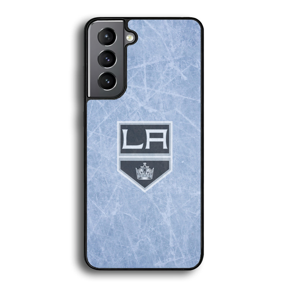Hockey Los Angeles Kings NHL 001 Samsung Galaxy S21 Plus Case-Phone Case-Rubber Black (2D Case)-Altracase