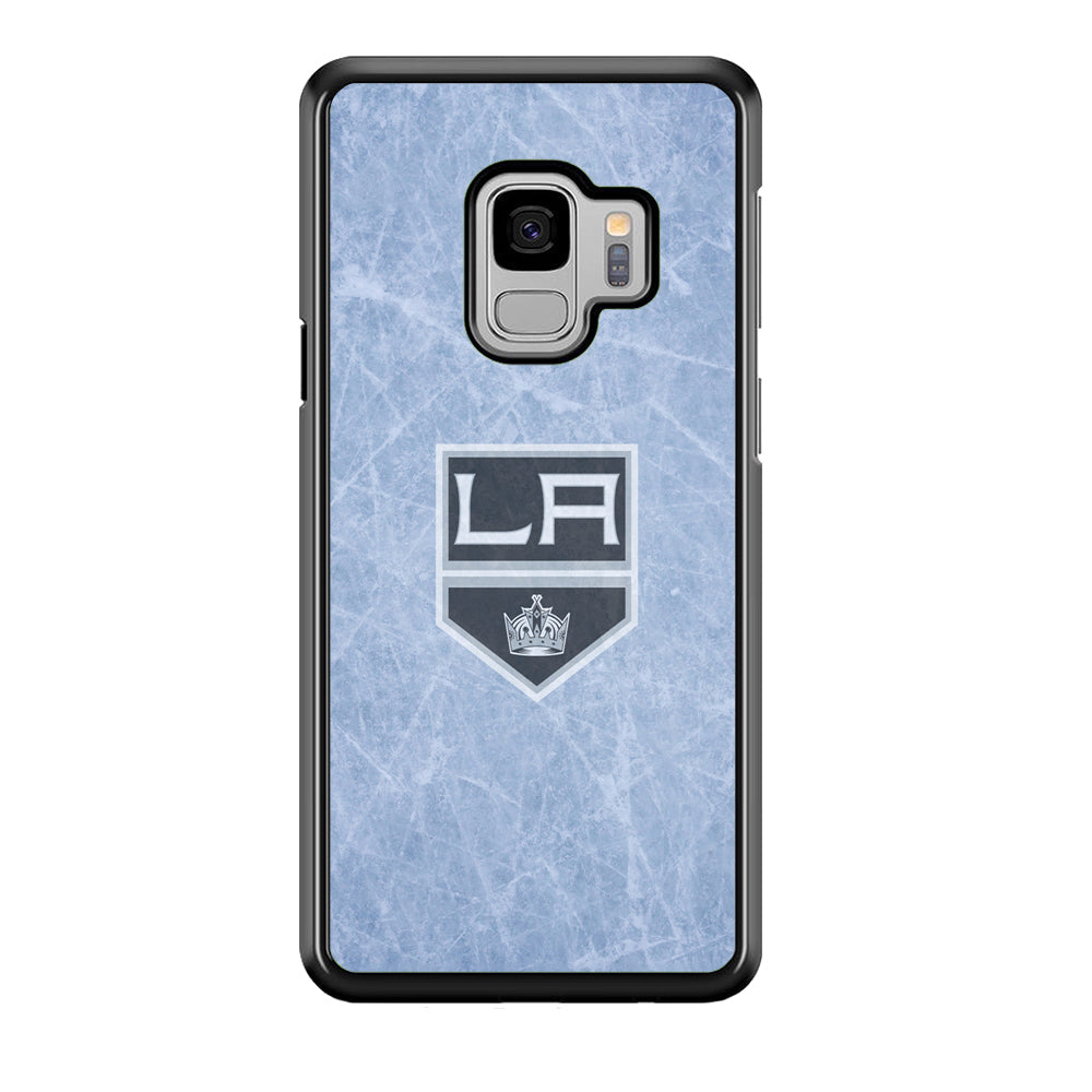 Hockey Los Angeles Kings NHL 001 Samsung Galaxy S9 Case-Phone Case-Rubber Black (2D Case)-Altracase