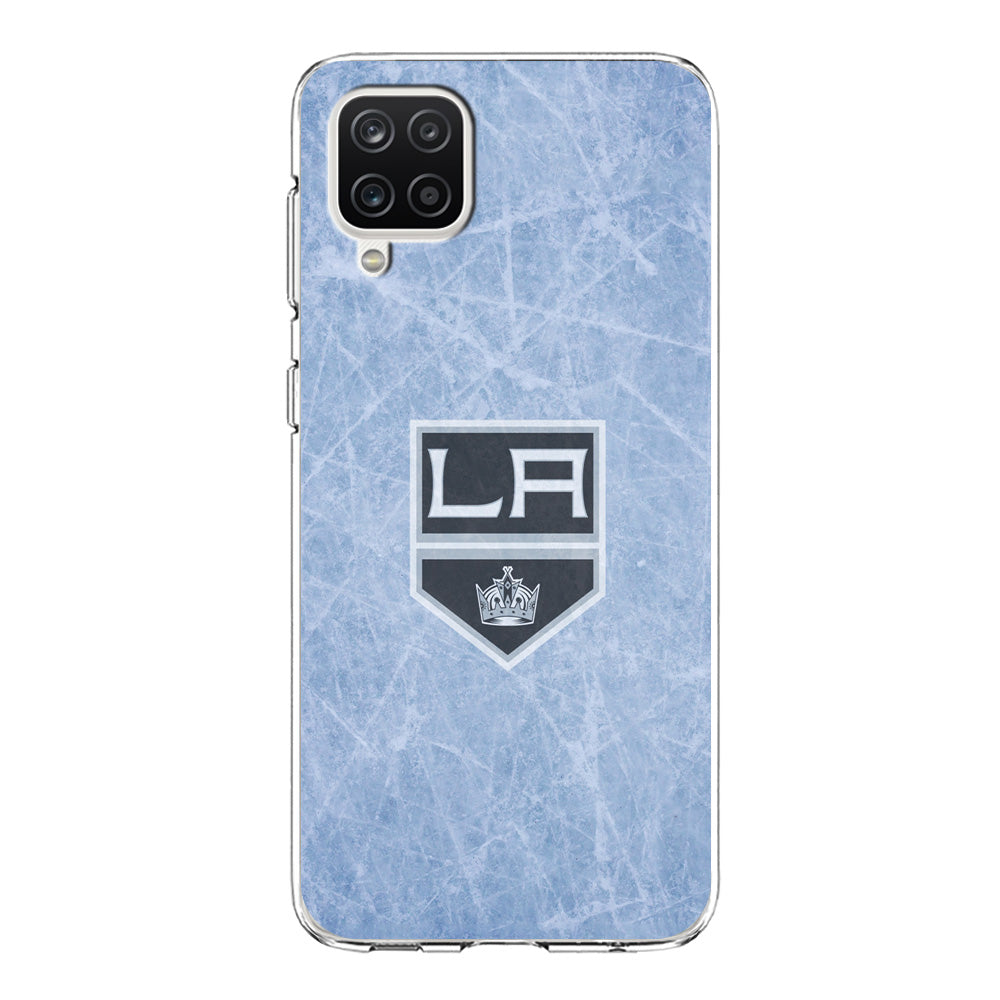 Hockey Los Angeles Kings NHL 001 Samsung Galaxy A12 Case-Phone Case-Clear Soft Case-Altracase