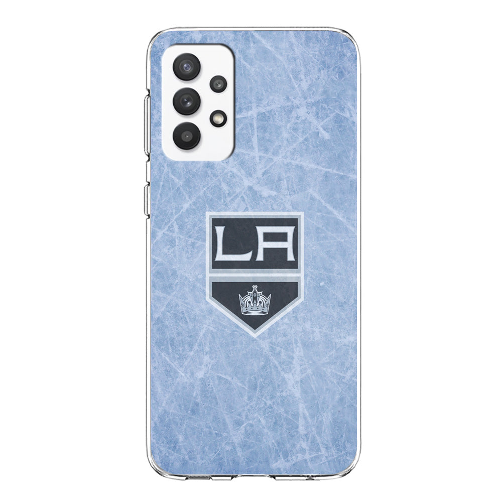Hockey Los Angeles Kings NHL 001 Samsung Galaxy A32 Case-Phone Case-Clear Soft Case-Altracase