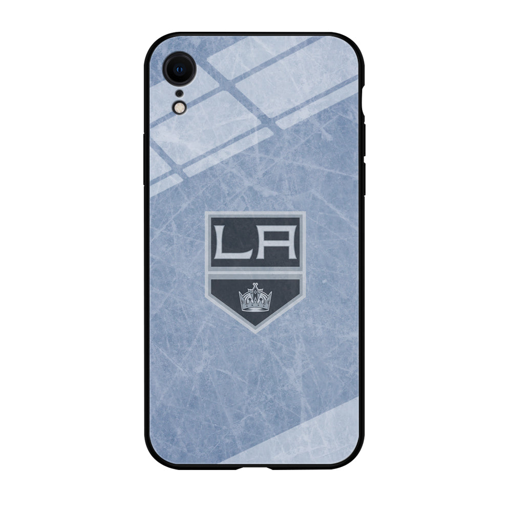 Hockey Los Angeles Kings NHL 001 iPhone XR Case-Phone Case-Tempered Glass Case-Altracase