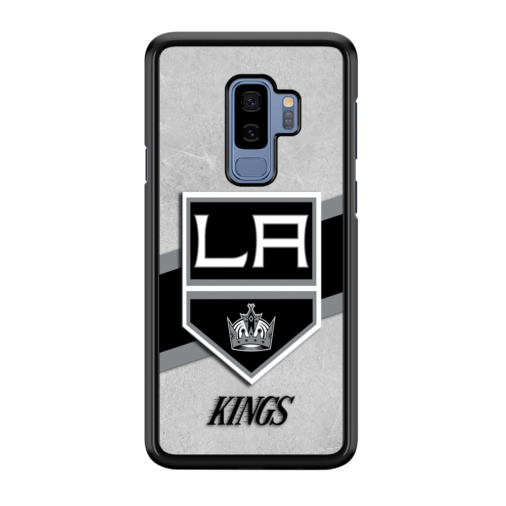 Hockey Los Angeles Kings NHL 002 Samsung Galaxy S9 Plus Case-Phone Case-Rubber Black (2D Case)-Altracase