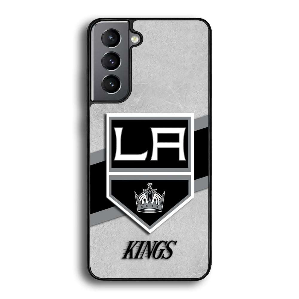 Hockey Los Angeles Kings NHL 002 Samsung Galaxy S21 Plus Case-Phone Case-Rubber Black (2D Case)-Altracase