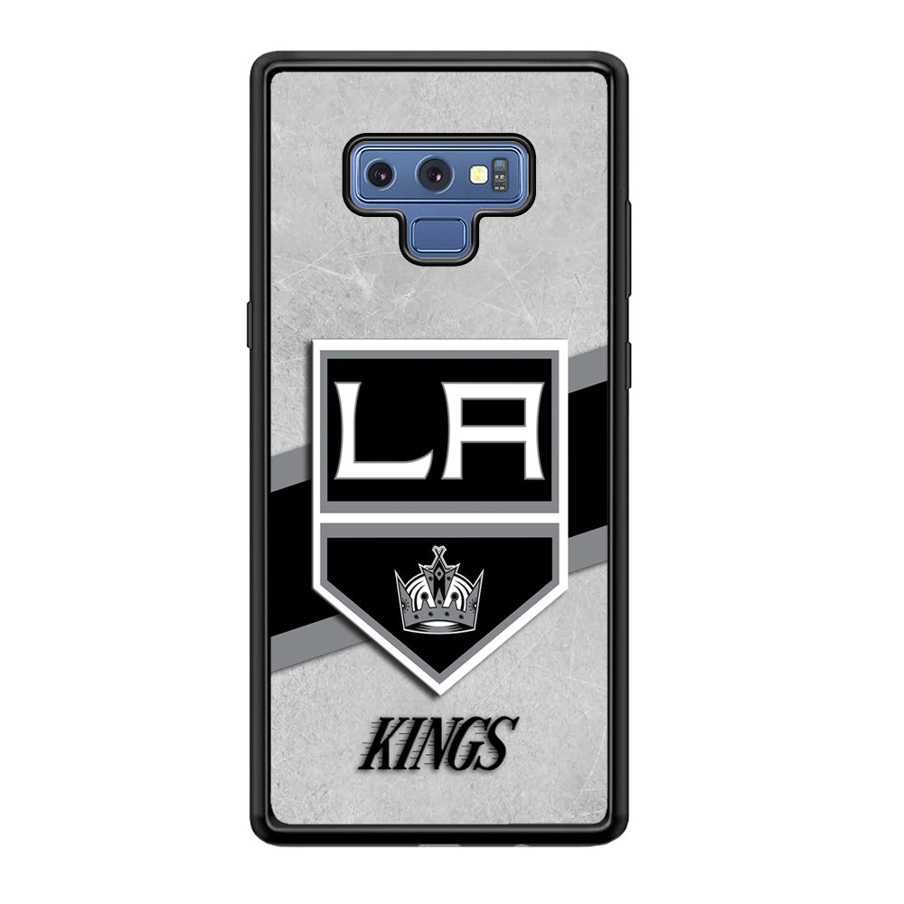 Hockey Los Angeles Kings NHL 002 Samsung Galaxy Note 9 Case-Phone Case-Rubber Black (2D Case)-Altracase