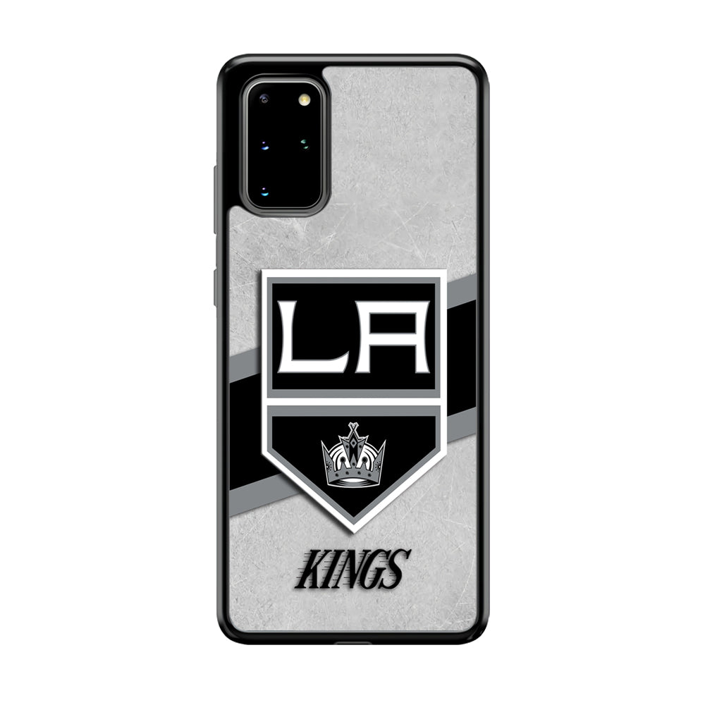 Hockey Los Angeles Kings NHL 002 Samsung Galaxy S20 Plus Case-Phone Case-Rubber Black (2D Case)-Altracase