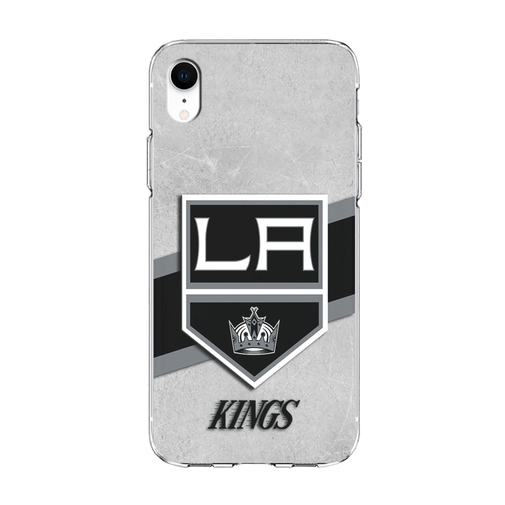 Hockey Los Angeles Kings NHL 002 iPhone XR Case-Phone Case-Clear Soft Case-Altracase