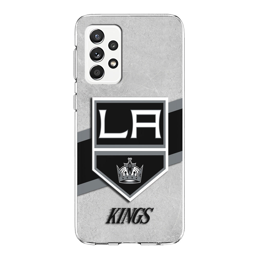 Hockey Los Angeles Kings NHL 002 Samsung Galaxy A72 Case-Phone Case-Clear Soft Case-Altracase