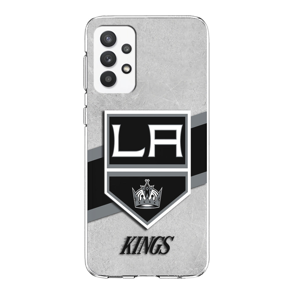 Hockey Los Angeles Kings NHL 002 Samsung Galaxy A32 Case-Phone Case-Clear Soft Case-Altracase