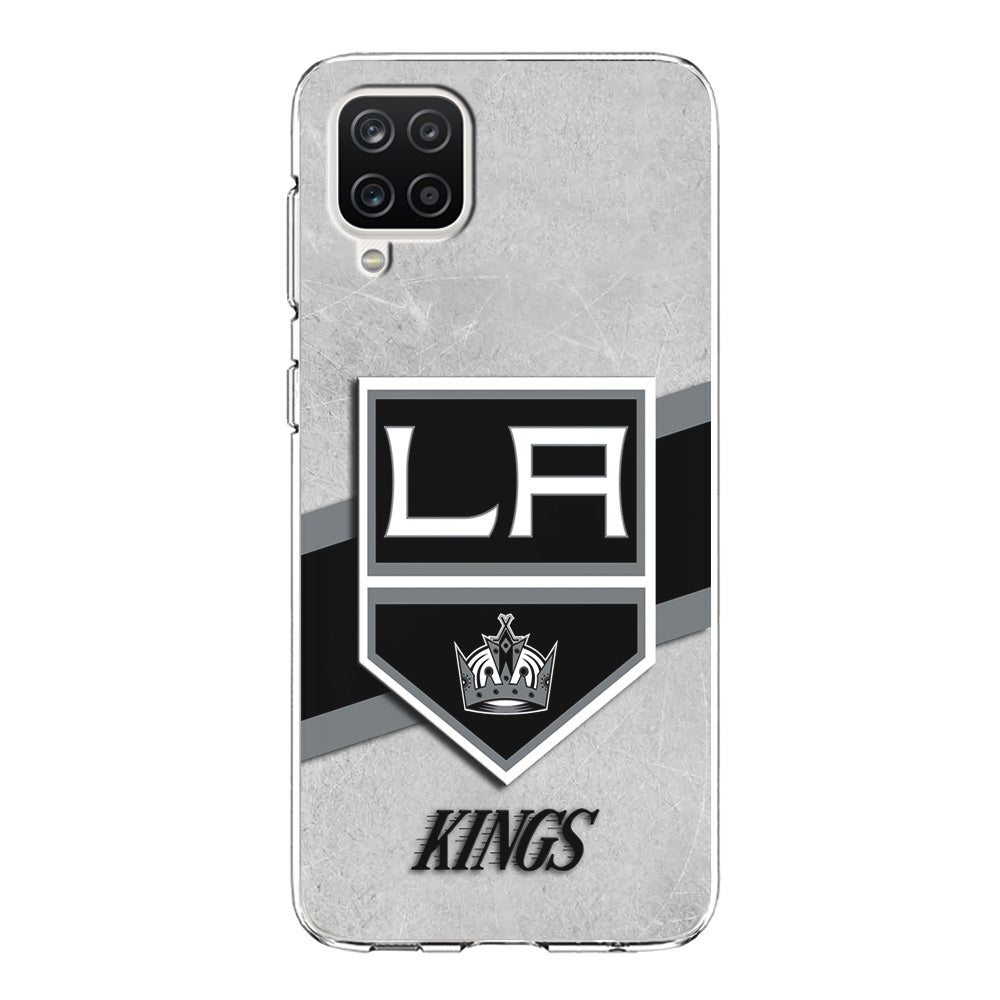 Hockey Los Angeles Kings NHL 002 Samsung Galaxy A12 Case-Phone Case-Clear Soft Case-Altracase
