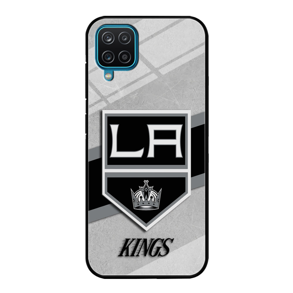Hockey Los Angeles Kings NHL 002 Samsung Galaxy A12 Case-Phone Case-Tempered Glass Case-Altracase