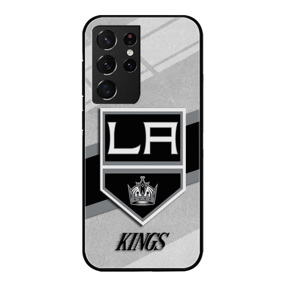 Hockey Los Angeles Kings NHL 002 Samsung Galaxy S23 Ultra Case-Phone Case-Tempered Glass Case-Altracase