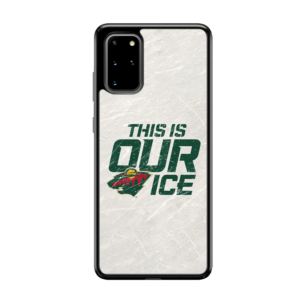 Hockey Minnesota Wild NHL 001 Samsung Galaxy S20 Plus Case-Phone Case-Rubber Black (2D Case)-Altracase