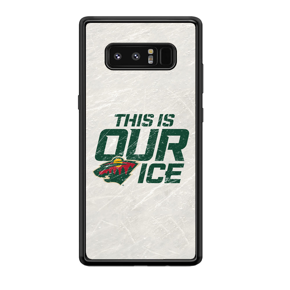 Hockey Minnesota Wild NHL 001 Samsung Galaxy Note 8 Case-Phone Case-Tempered Glass Case-Altracase