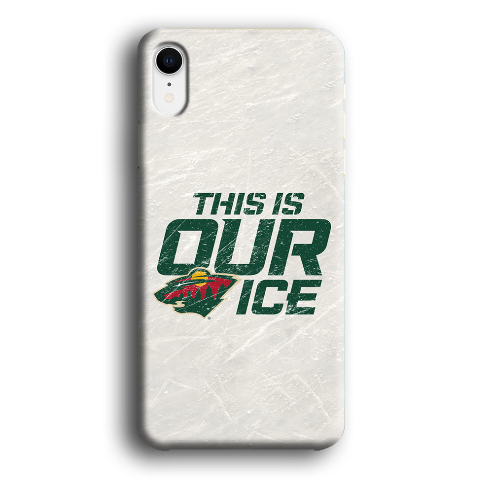 Hockey Minnesota Wild NHL 001 iPhone XR Case-Phone Case-3D Case-Altracase
