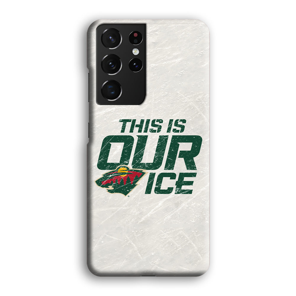 Hockey Minnesota Wild NHL 001 Samsung Galaxy S21 Ultra Case-Phone Case-3D Case-Altracase