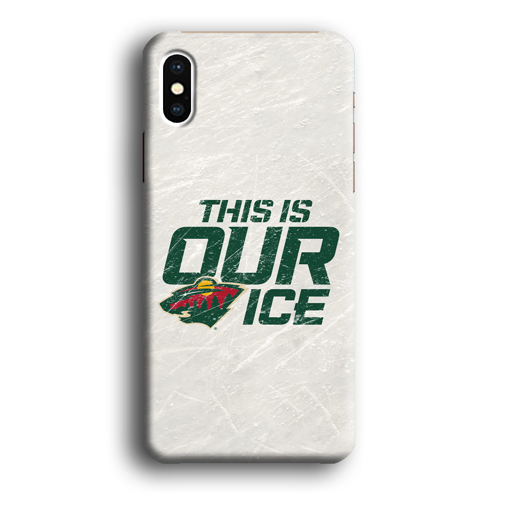 Hockey Minnesota Wild NHL 001 iPhone Xs Case-Phone Case-3D Case-Altracase