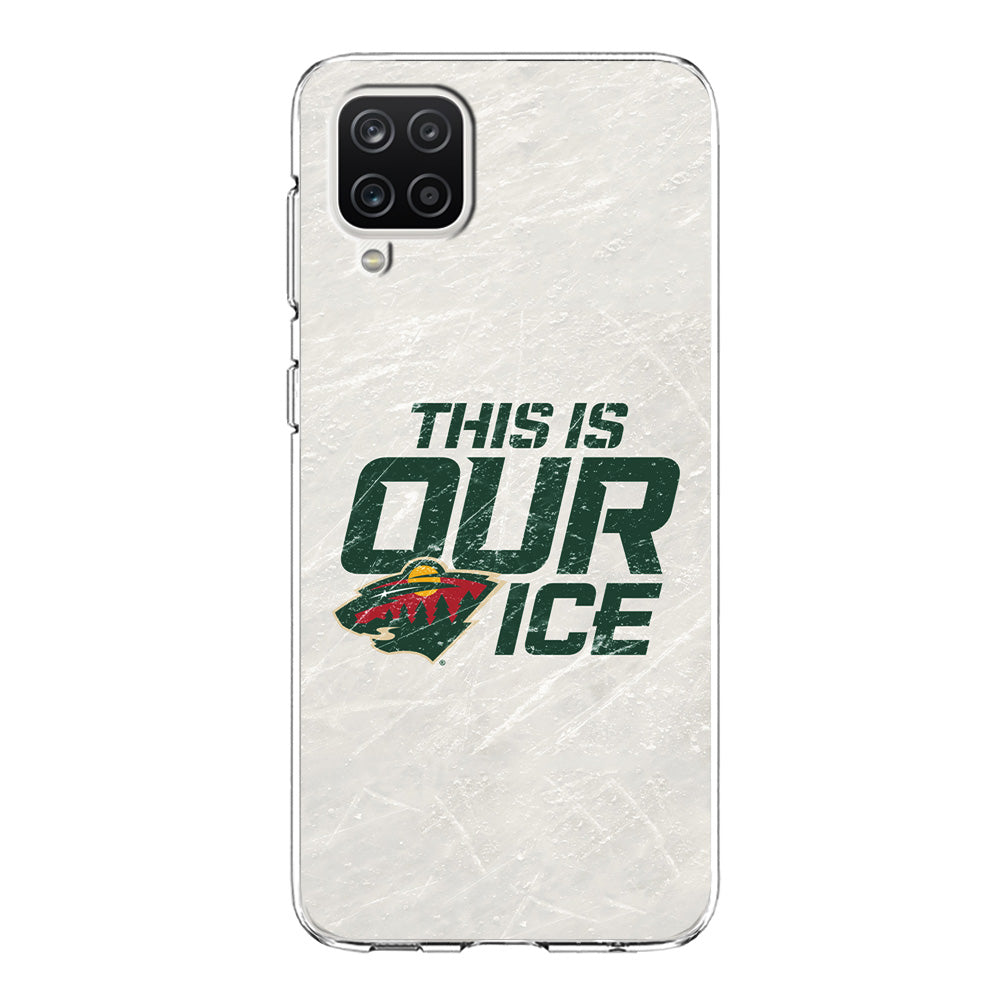 Hockey Minnesota Wild NHL 001 Samsung Galaxy A12 Case-Phone Case-Clear Soft Case-Altracase