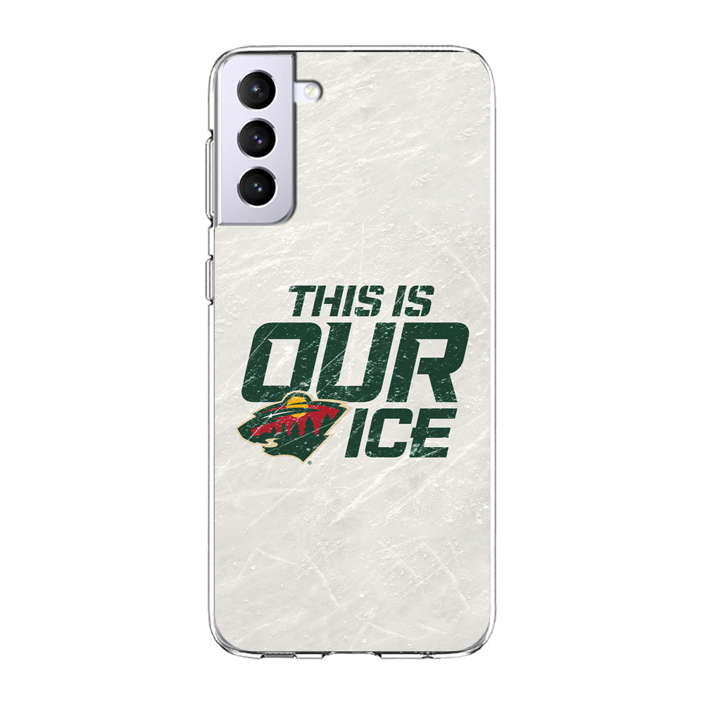 Hockey Minnesota Wild NHL 001 Samsung Galaxy S24 Case-Phone Case-Clear Soft Case-Altracase