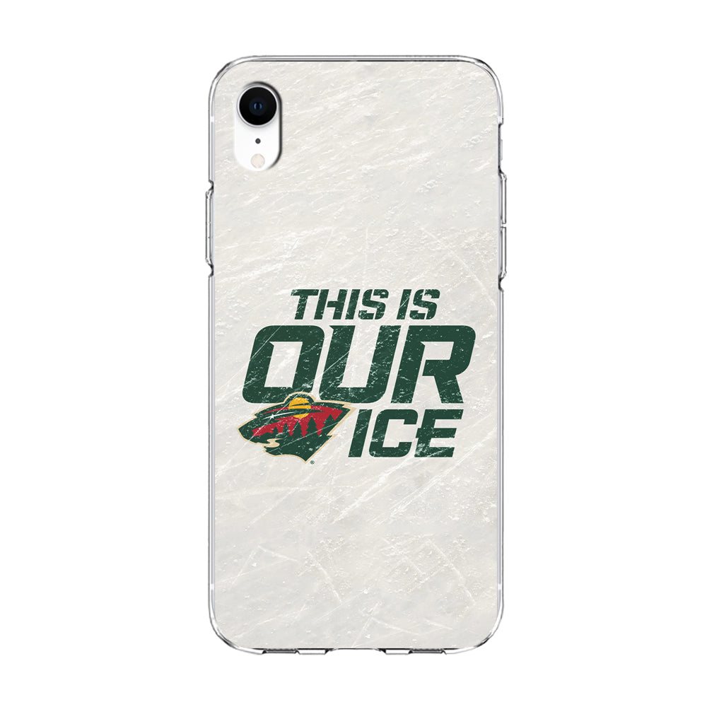 Hockey Minnesota Wild NHL 001 iPhone XR Case-Phone Case-Clear Soft Case-Altracase