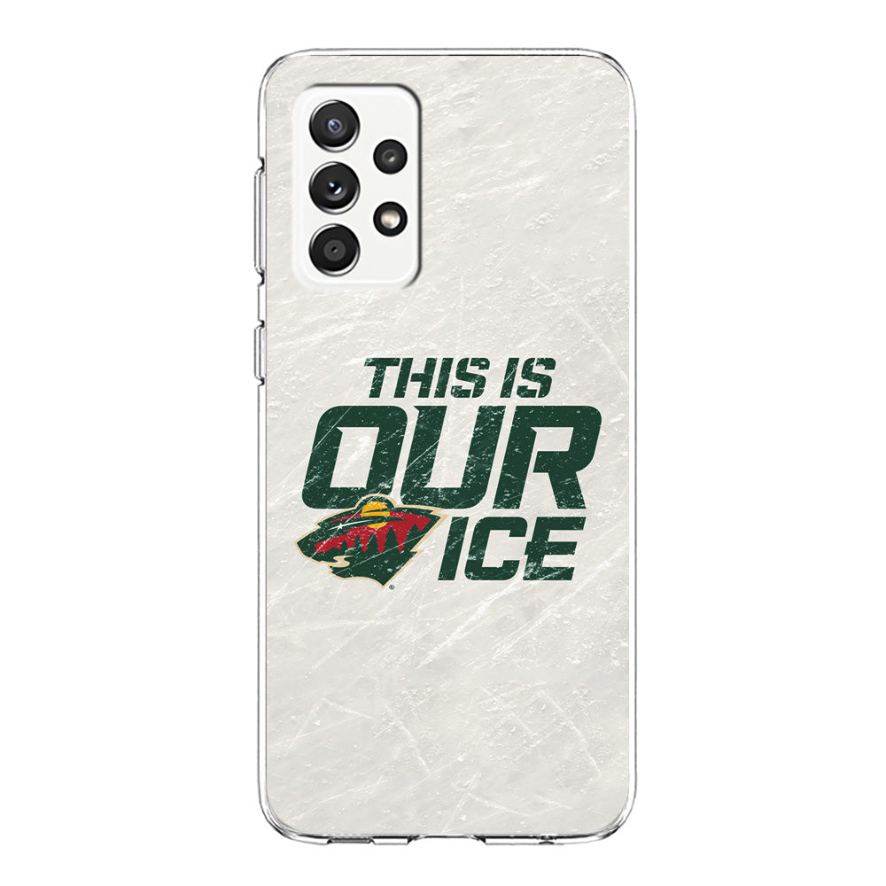 Hockey Minnesota Wild NHL 001 Samsung Galaxy A72 Case-Phone Case-Clear Soft Case-Altracase