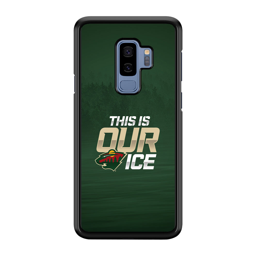 Hockey Minnesota Wild NHL 002 Samsung Galaxy S9 Plus Case-Phone Case-Rubber Black (2D Case)-Altracase