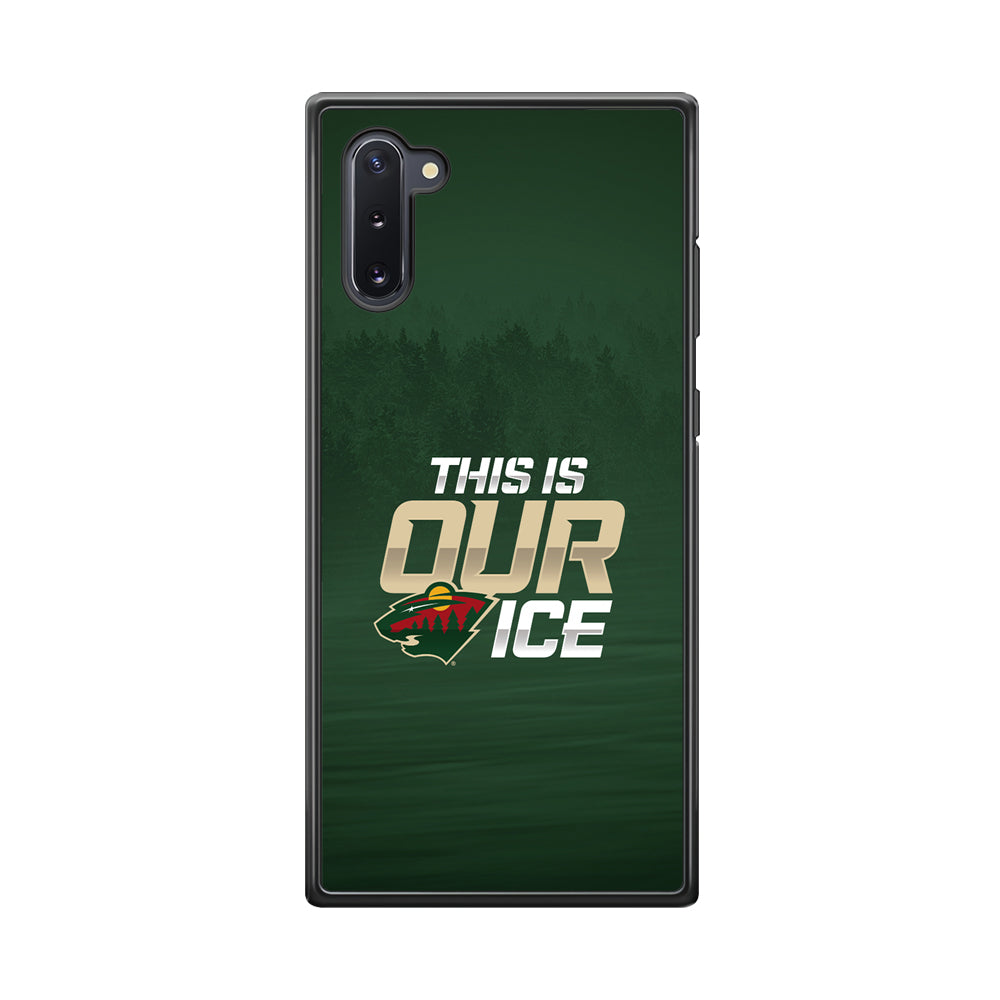 Hockey Minnesota Wild NHL 002 Samsung Galaxy Note 10 Case-Phone Case-Tempered Glass Case-Altracase
