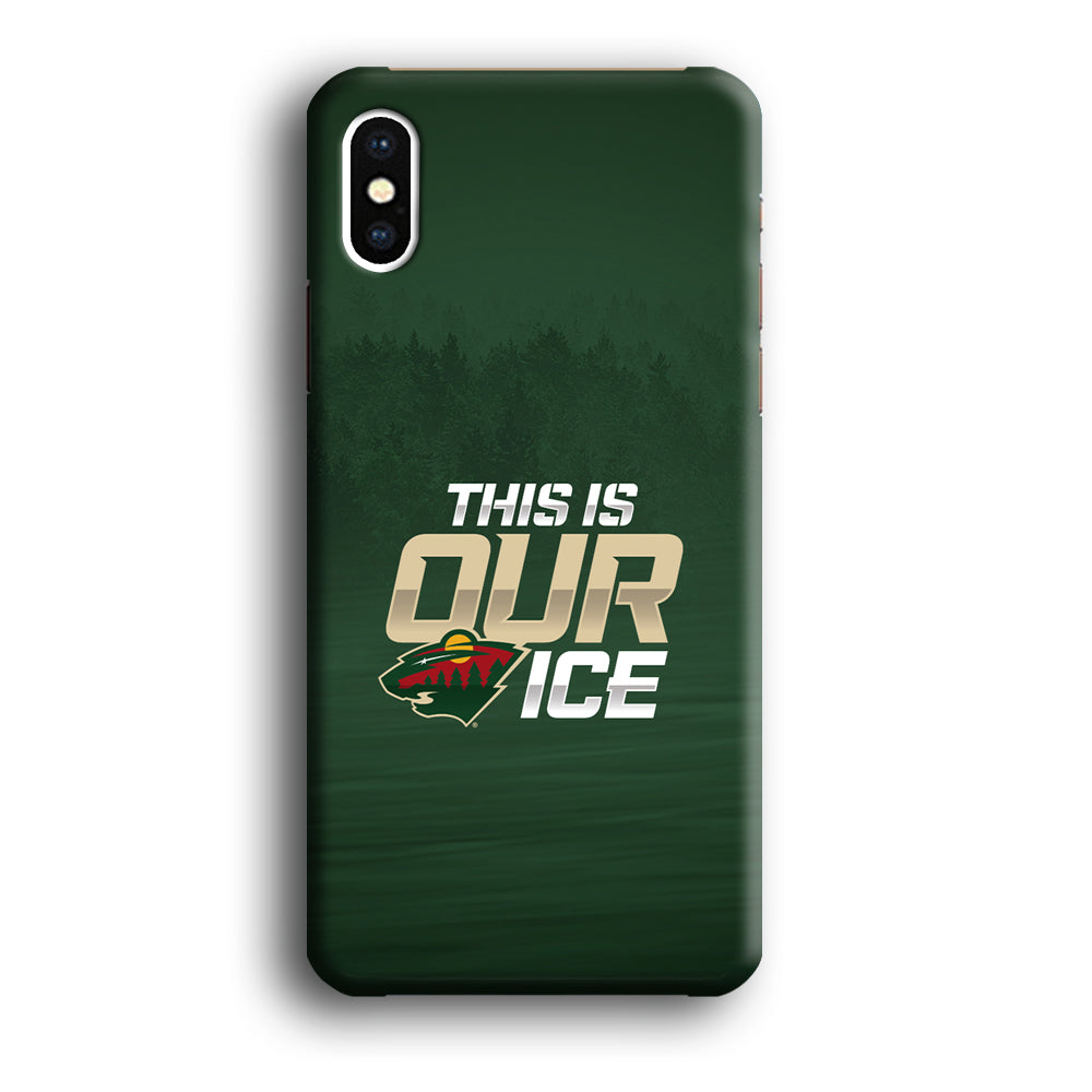 Hockey Minnesota Wild NHL 002 iPhone Xs Case-Phone Case-3D Case-Altracase