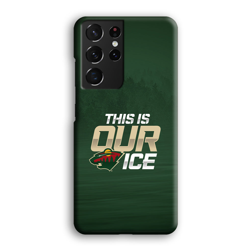 Hockey Minnesota Wild NHL 002 Samsung Galaxy S21 Ultra Case-Phone Case-3D Case-Altracase