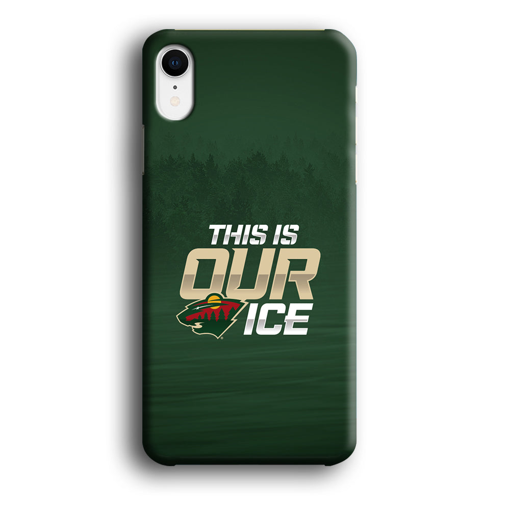 Hockey Minnesota Wild NHL 002 iPhone XR Case-Phone Case-3D Case-Altracase