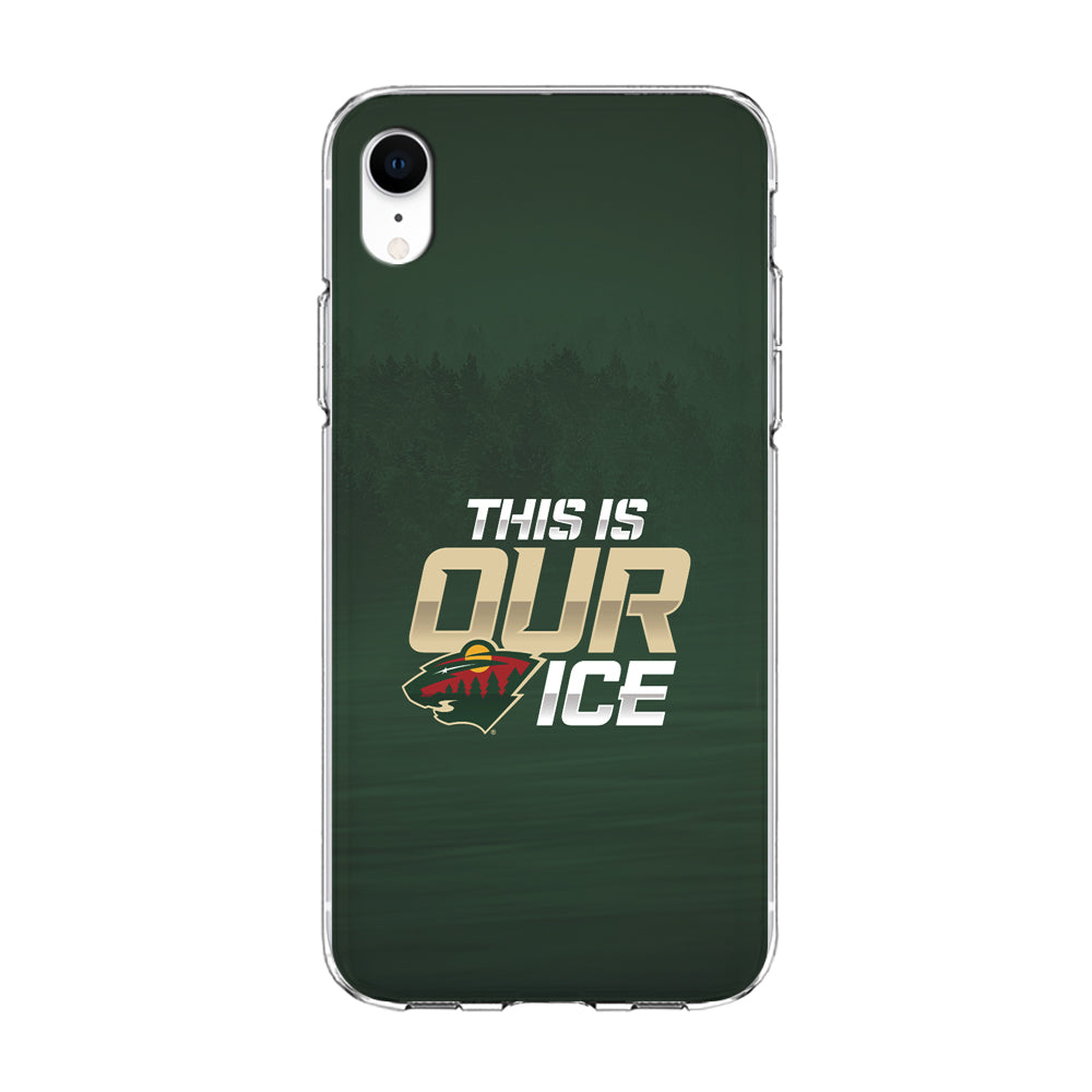 Hockey Minnesota Wild NHL 002 iPhone XR Case-Phone Case-Clear Soft Case-Altracase