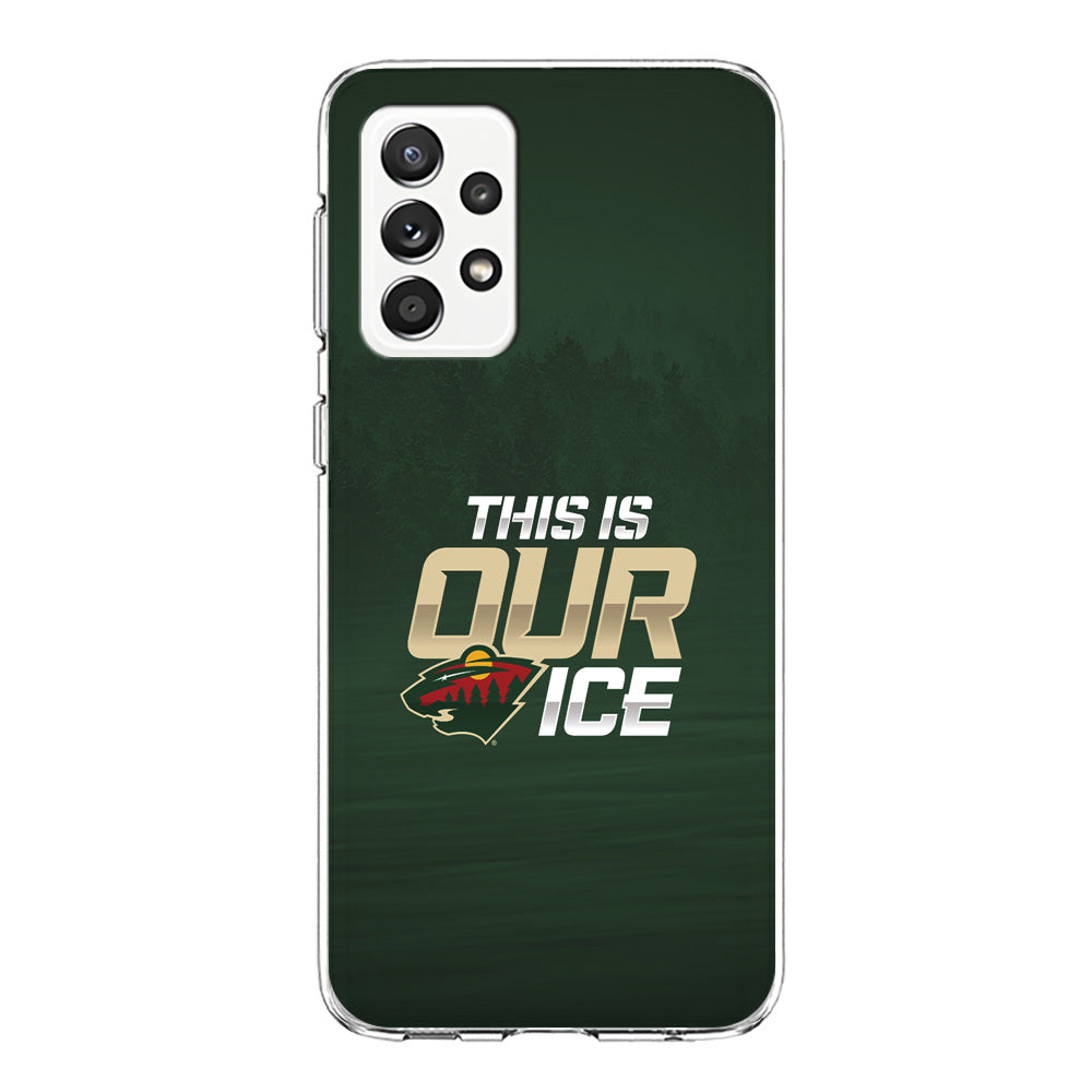 Hockey Minnesota Wild NHL 002 Samsung Galaxy A72 Case-Phone Case-Clear Soft Case-Altracase