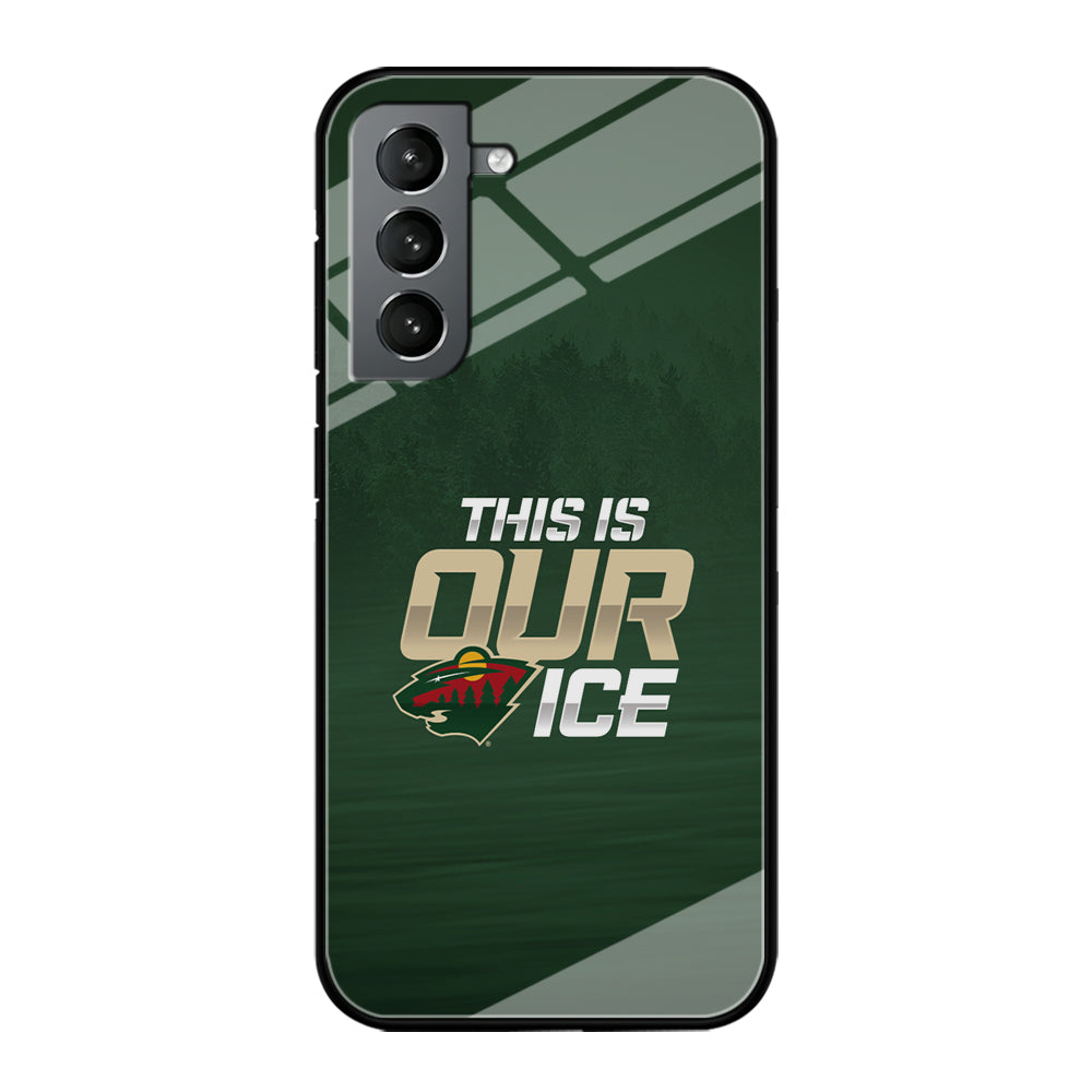 Hockey Minnesota Wild NHL 002 Samsung Galaxy S21 Plus Case-Phone Case-Tempered Glass Case-Altracase