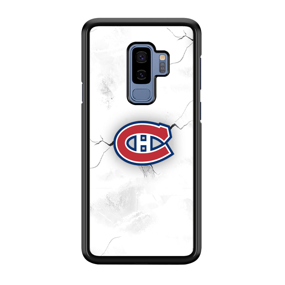 Hockey Montréal Canadiens NHL 001 Samsung Galaxy S9 Plus Case-Phone Case-Rubber Black (2D Case)-Altracase