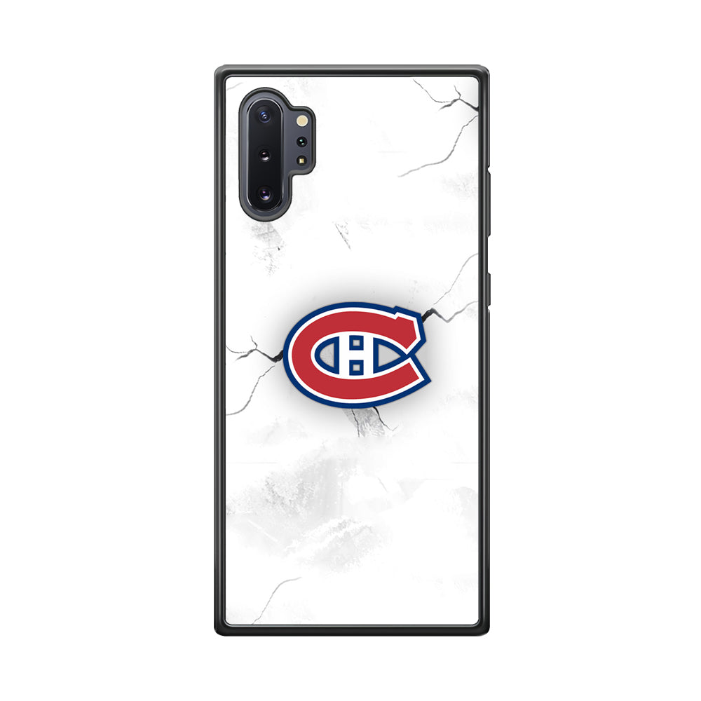 Hockey Montréal Canadiens NHL 001 Samsung Galaxy Note 10 Plus Case-Phone Case-Rubber Black (2D Case)-Altracase