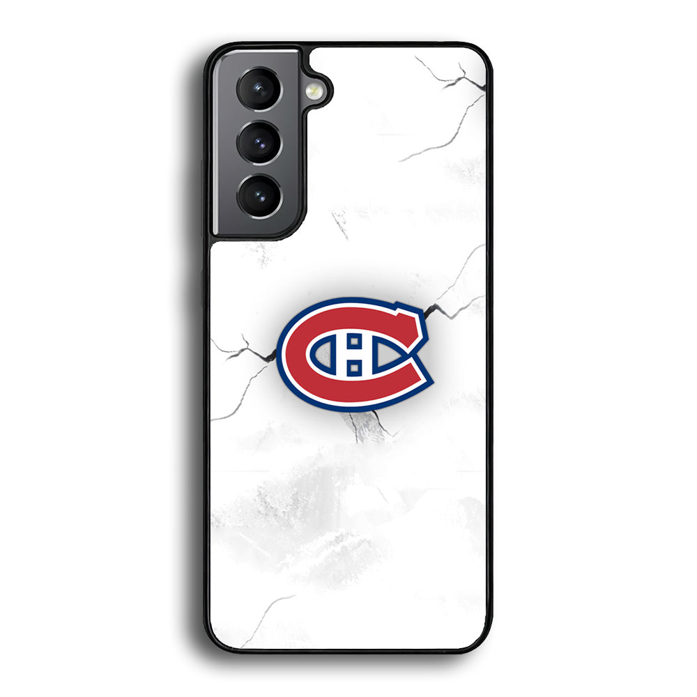 Hockey Montréal Canadiens NHL 001 Samsung Galaxy S21 Plus Case-Phone Case-Rubber Black (2D Case)-Altracase