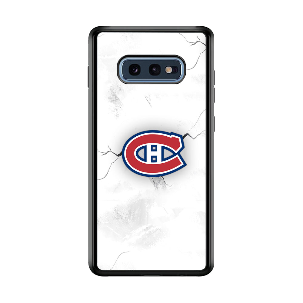 Hockey Montréal Canadiens NHL 001 Samsung Galaxy S10E Case-Phone Case-Rubber Black (2D Case)-Altracase