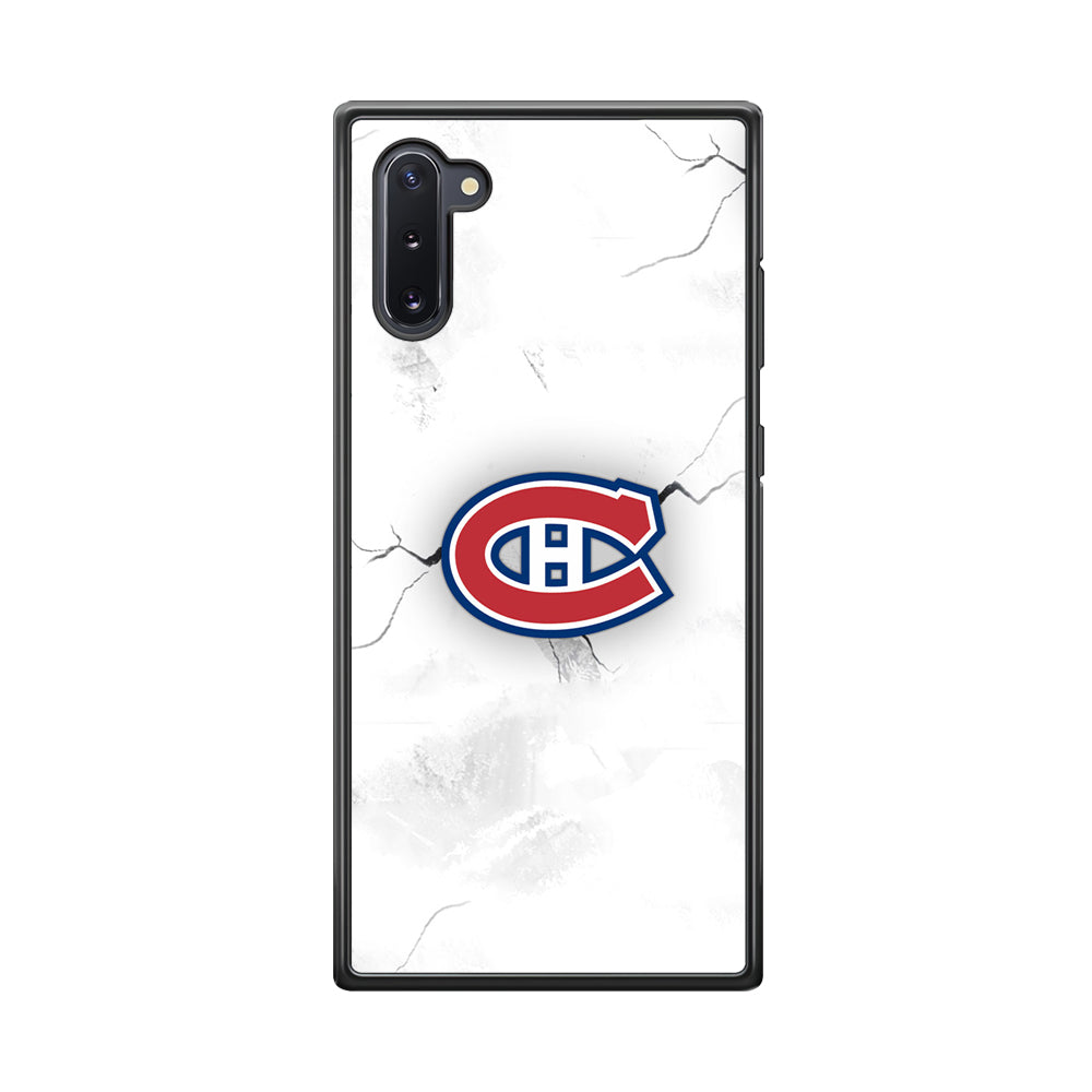 Hockey Montréal Canadiens NHL 001 Samsung Galaxy Note 10 Case-Phone Case-Rubber Black (2D Case)-Altracase