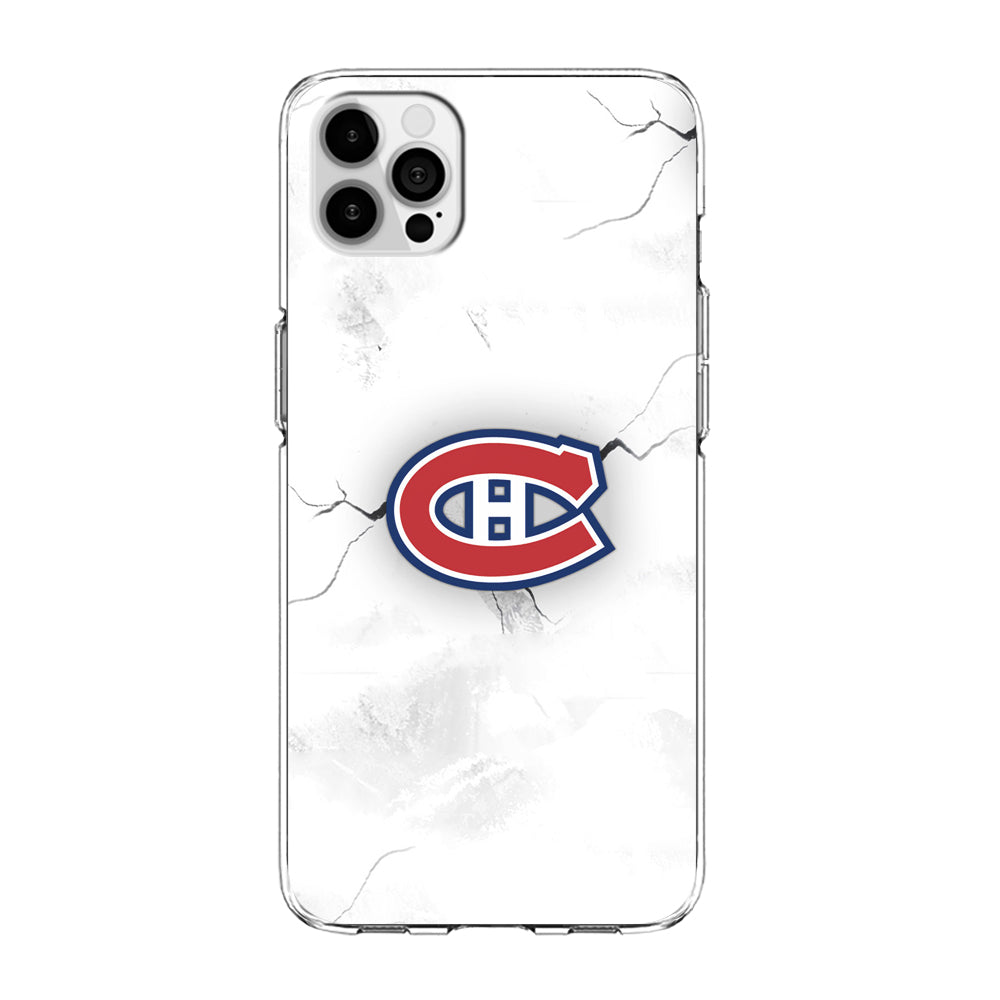 Hockey Montréal Canadiens NHL 001 iPhone 14 Pro Case-Phone Case-Clear Soft Case-Altracase