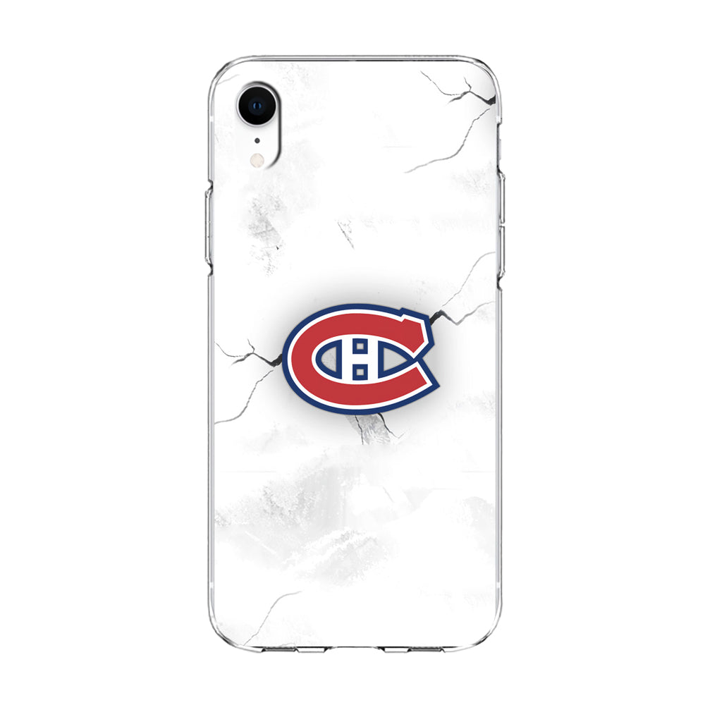 Hockey Montréal Canadiens NHL 001 iPhone XR Case-Phone Case-Clear Soft Case-Altracase