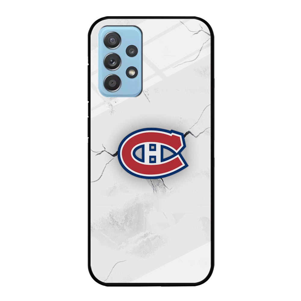 Hockey Montréal Canadiens NHL 001 Samsung Galaxy A72 Case-Phone Case-Tempered Glass Case-Altracase