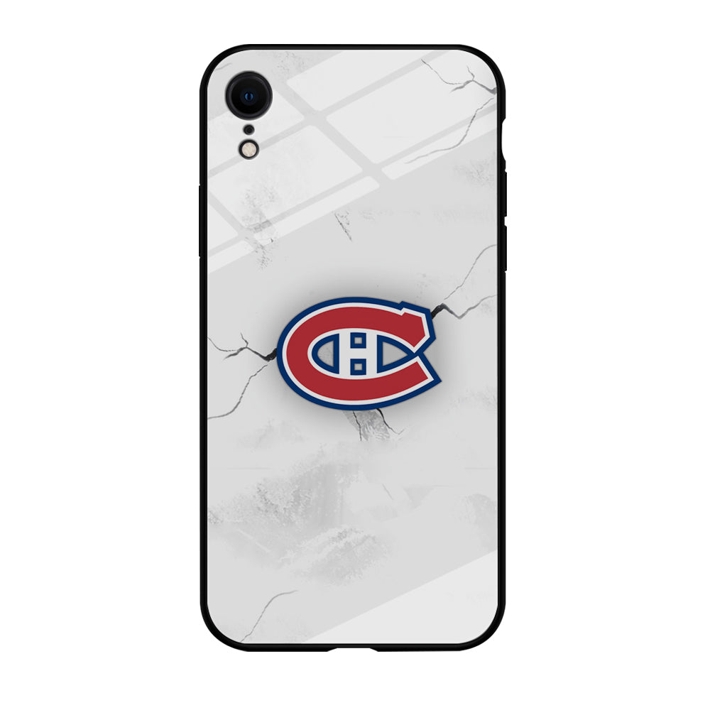 Hockey Montréal Canadiens NHL 001 iPhone XR Case-Phone Case-Tempered Glass Case-Altracase