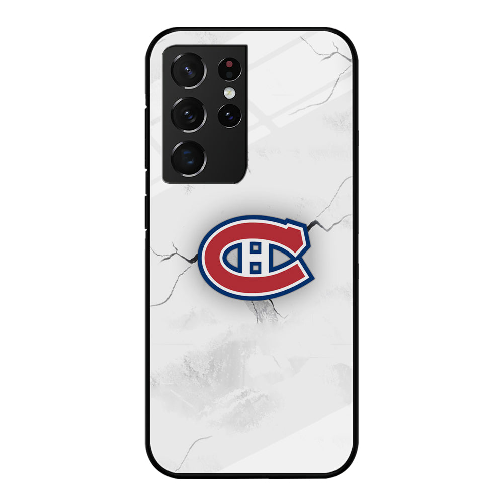 Hockey Montréal Canadiens NHL 001 Samsung Galaxy S21 Ultra Case-Phone Case-Tempered Glass Case-Altracase
