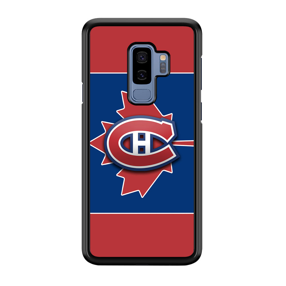 Hockey Montréal Canadiens NHL 002 Samsung Galaxy S9 Plus Case-Phone Case-Rubber Black (2D Case)-Altracase