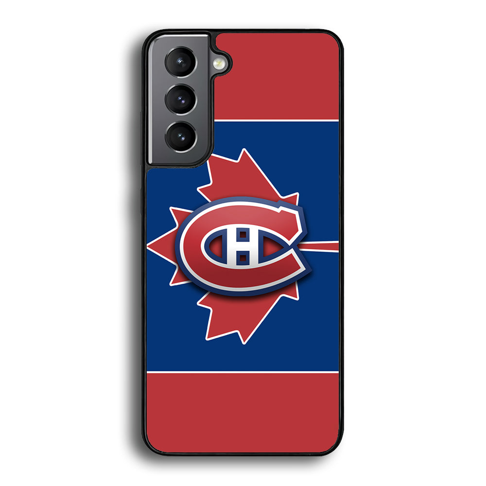 Hockey Montréal Canadiens NHL 002 Samsung Galaxy S21 Plus Case-Phone Case-Rubber Black (2D Case)-Altracase