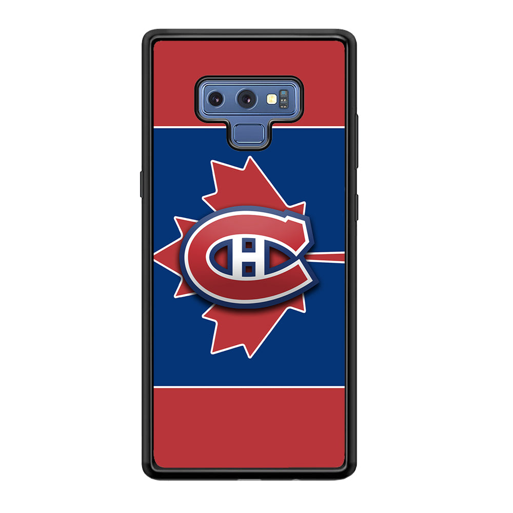 Hockey Montréal Canadiens NHL 002 Samsung Galaxy Note 9 Case-Phone Case-Tempered Glass Case-Altracase