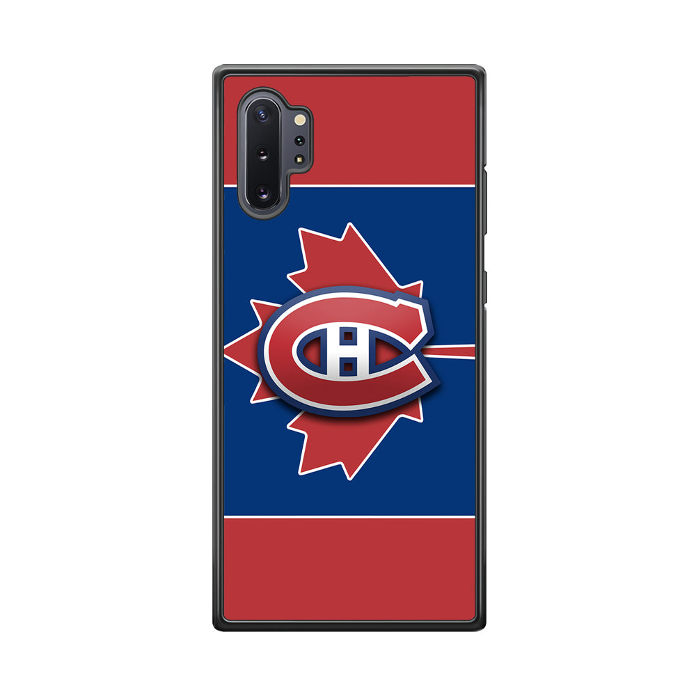 Hockey Montréal Canadiens NHL 002 Samsung Galaxy Note 10 Plus Case-Phone Case-Rubber Black (2D Case)-Altracase