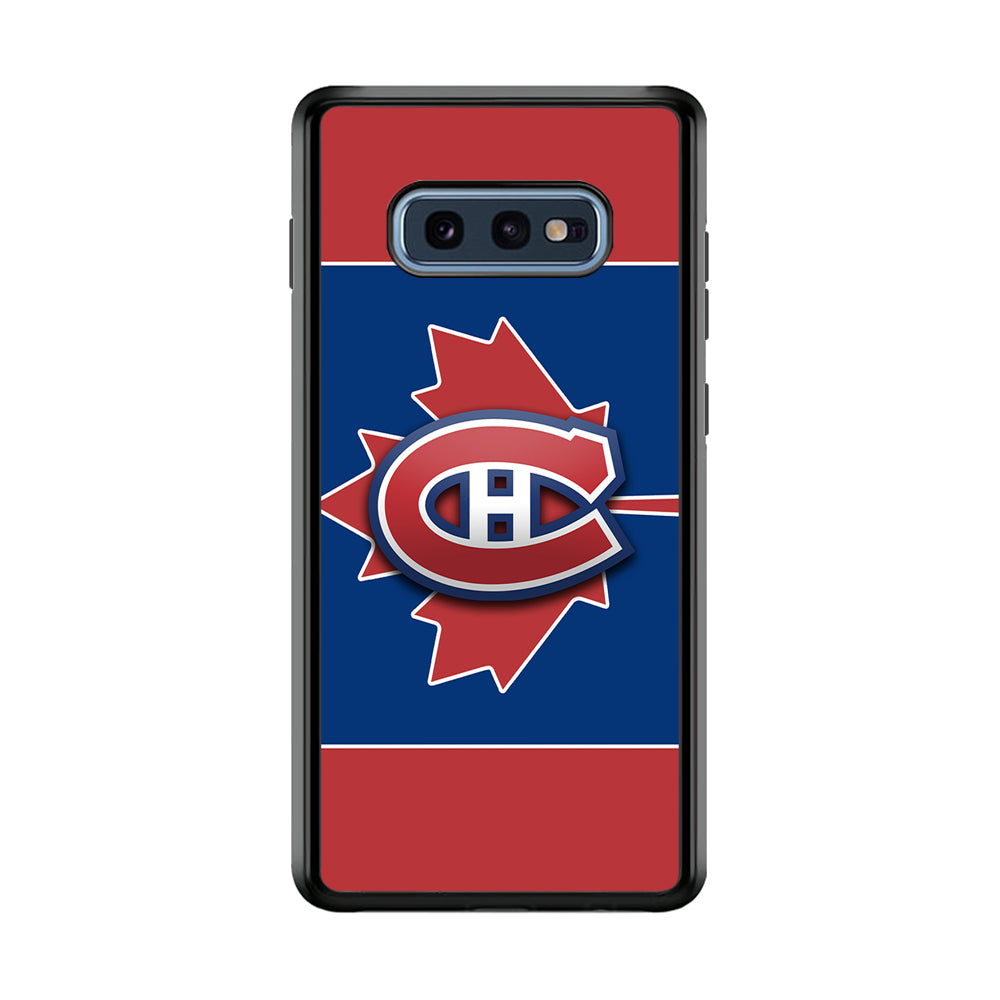 Hockey Montréal Canadiens NHL 002 Samsung Galaxy S10E Case-Phone Case-Rubber Black (2D Case)-Altracase