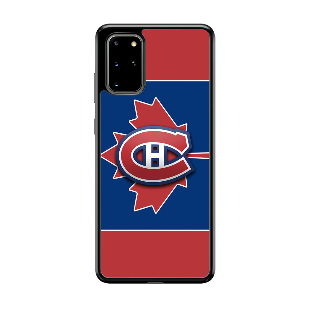 Hockey Montréal Canadiens NHL 002 Samsung Galaxy S20 Plus Case-Phone Case-Rubber Black (2D Case)-Altracase