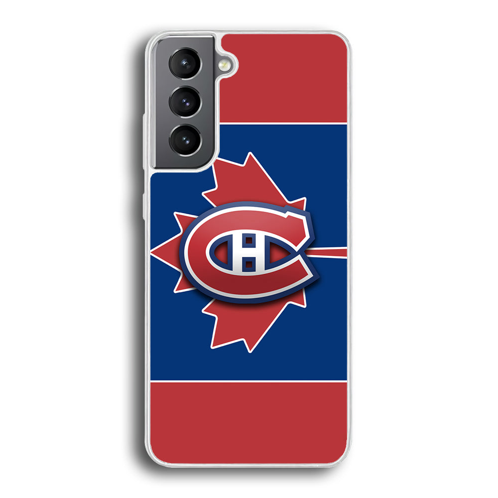 Hockey Montréal Canadiens NHL 002 Samsung Galaxy S21 Plus Case-Phone Case-Rubber White (2D Case)-Altracase